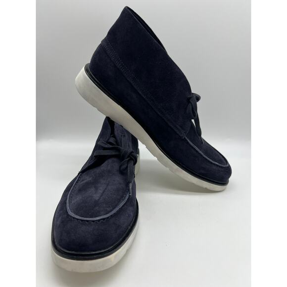 Vince Wayde Suede Chukka Boot Coastal Navy Men\'s Size 9.5M. main image 12